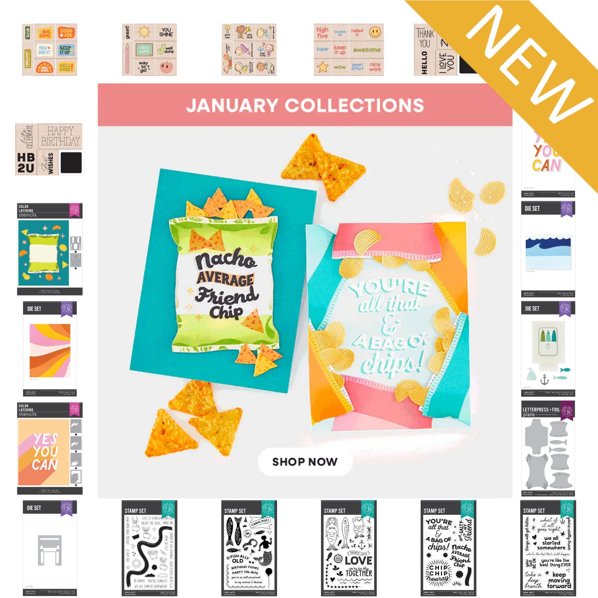 Food Stamps Snacks - 愛の波線スナックウェーブメタルカッティングダイクリアスタンプステンシルホットフォイルDIYスクラップブック用新バレンタイン2026年1月