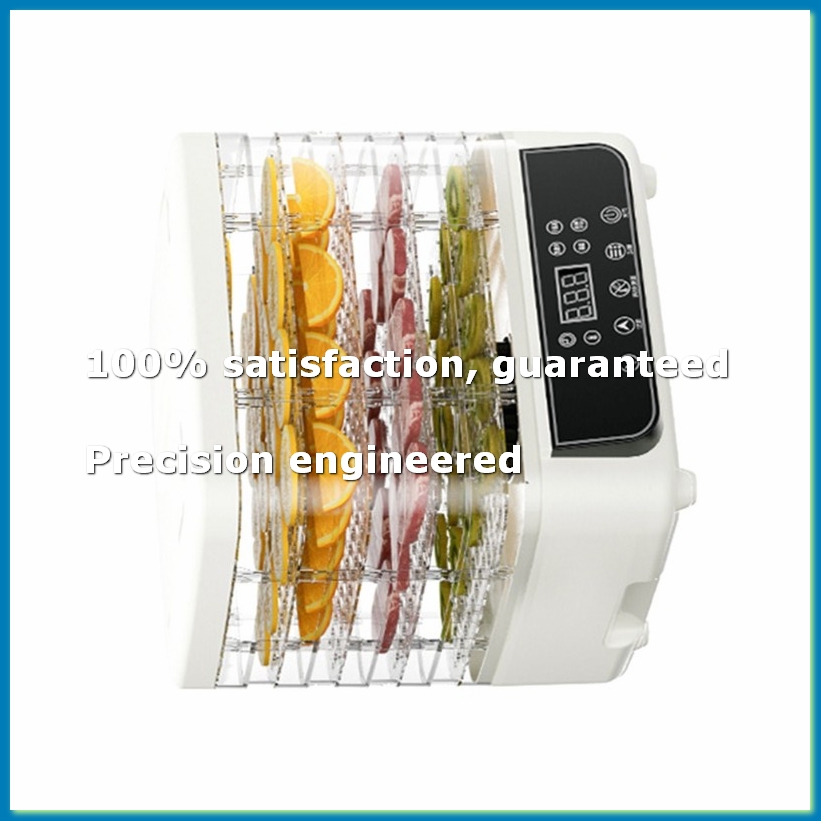 Food Dehydrator Snacks - 食品乾燥機 5段式電動フルーツ＆野菜乾燥機 スマートタッチコントロール付き フルーツ、野菜、肉、スナック用 EUプラグ