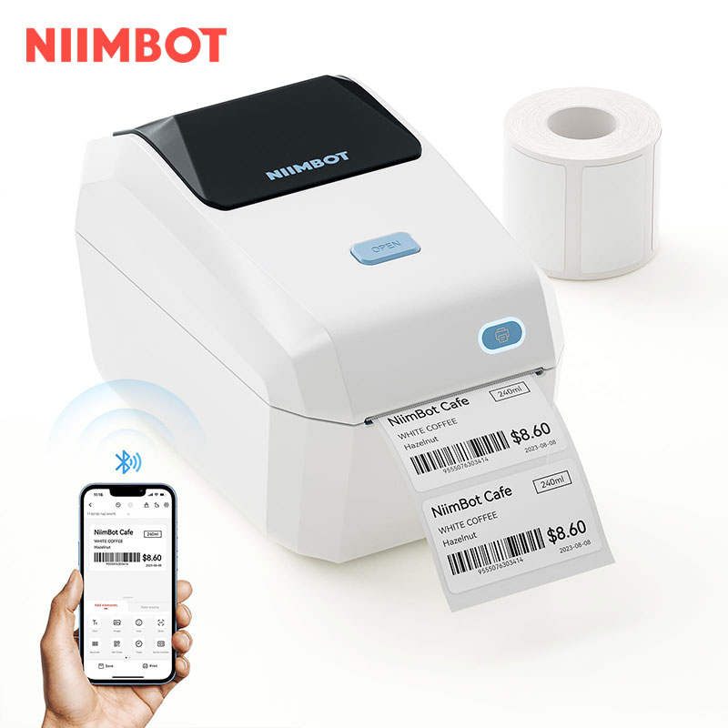Snacks Food Labels - NIIMBOT K3 スマートフードスナックサーマルラベルプリンター 医療患者用リストバンド 病院用 203dpi