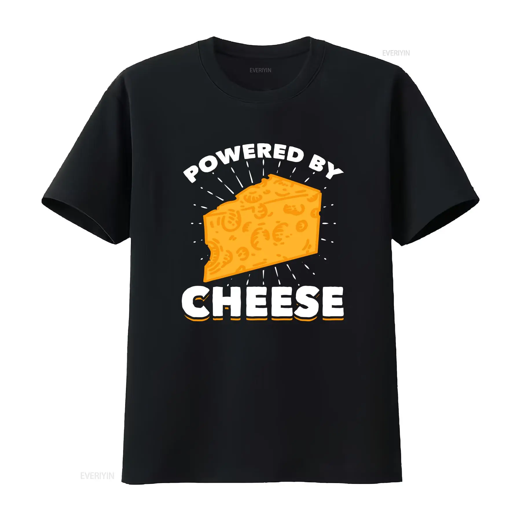 Foody Snacks - スナック ゴーダチーズ愛好家 食いしん坊 面白い パワードバイド Tシャツ