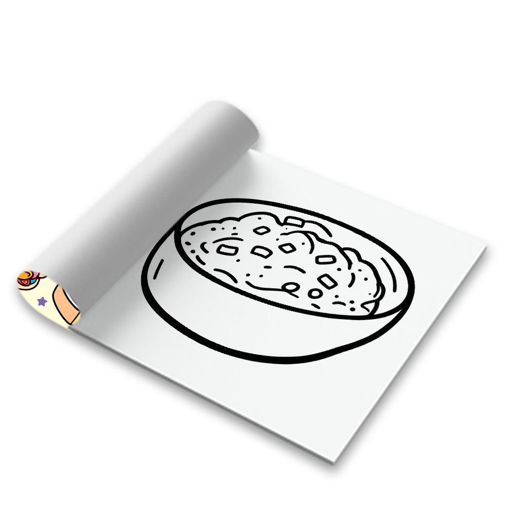 Food And Snacks Coloring Book Bold And Easy - 食べ物、飲み物、お菓子、大胆で簡単な塗り絵、かわいいスナック、バブルティー、ポップコーン、ストレス解消のための描画ブック