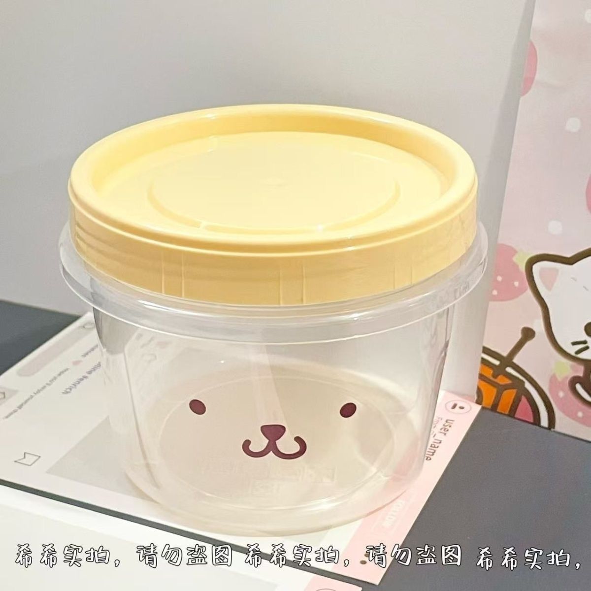 Food Snacks In Japan - かわいいミッフィー食品保存ボックスポータブル弁当容器フルーツスナック冷蔵庫オーガナイザー学生ギフト学生保存ボックス