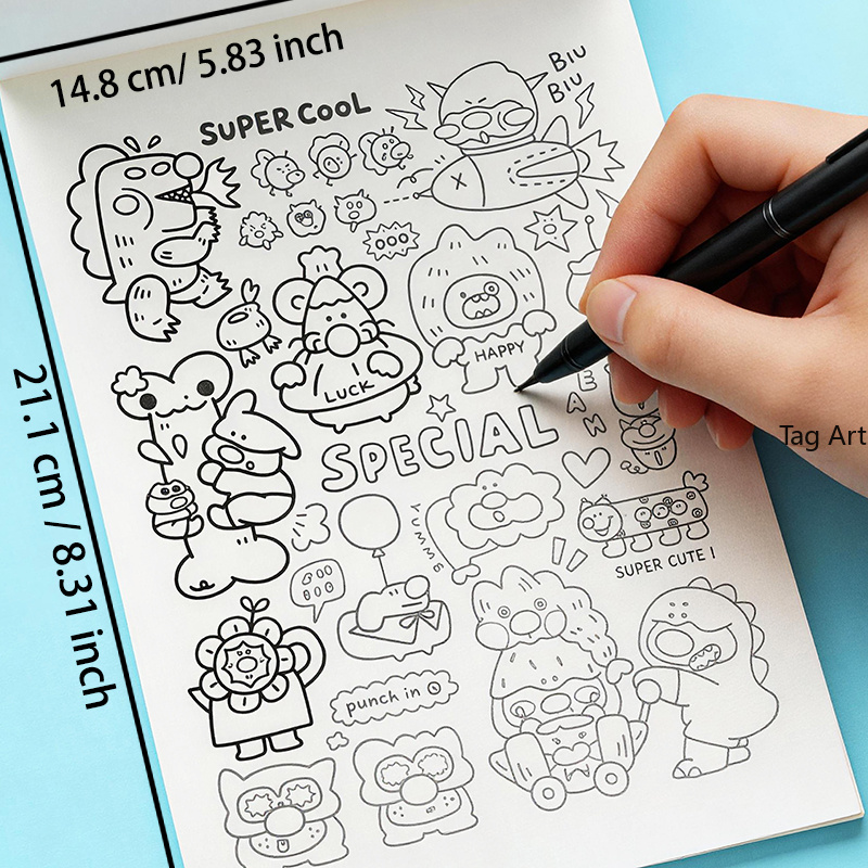 不安解消ハンド絵本、コピー線画アルバム、恐竜/モンスター/食 - Food And Snacks Coloring Book Bold And Easy のレビューと価格