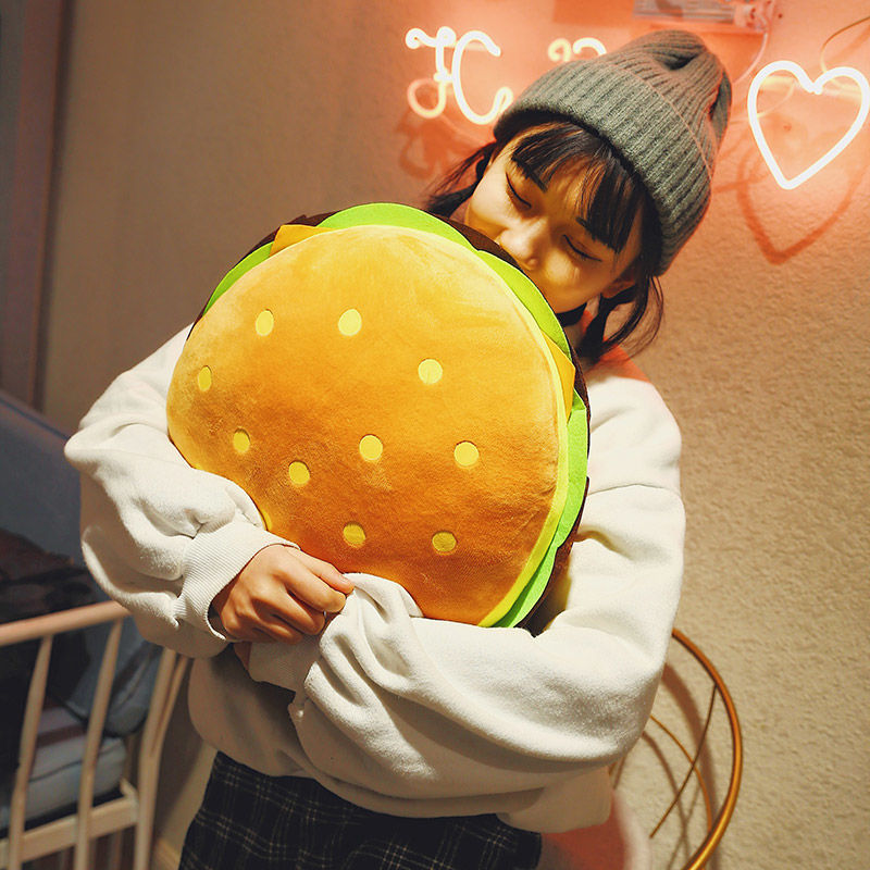 ハンバーグフライドポテトぬいぐるみスナック枕グルメかわいい人 - Foody Snacks のレビューと価格