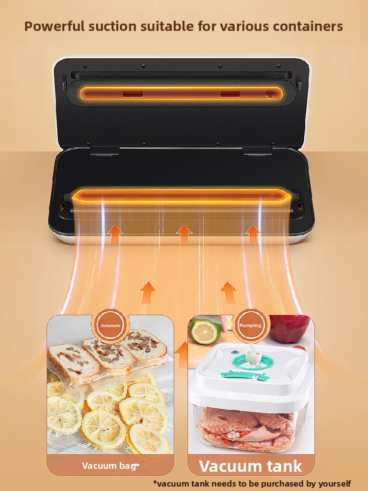 ミニ真空シーラーマシン自動家庭用食品シーリングマシン、スナッ - Food With Snacks のレビューと価格