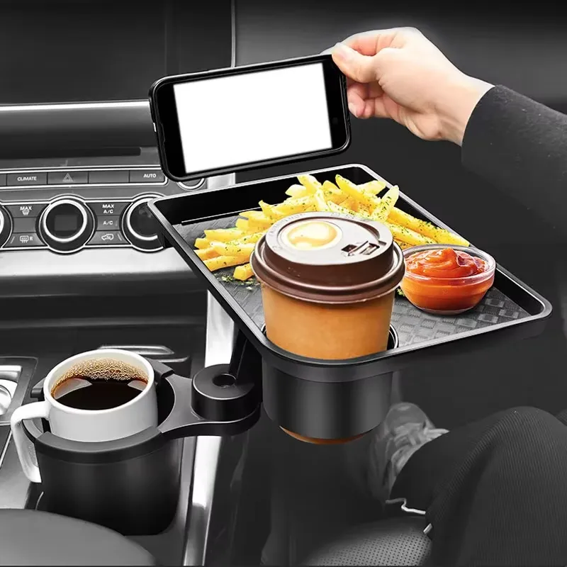 車用カップホルダーエキスパンダー多機能ドリンクホルダー、フー - Food With Snacks のレビューと価格