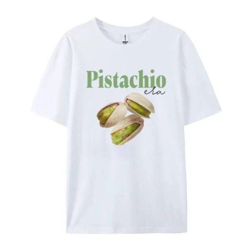ピスタチオ レトロ 面白い レディース Tシャツ かわいい  - Foody Snacks のレビューと価格