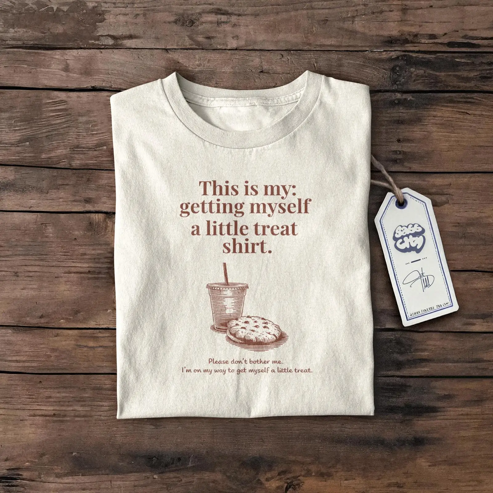 Foodie TreaT Tシャツ セルフラブスナック ヴィ - Foody Snacks のレビューと価格