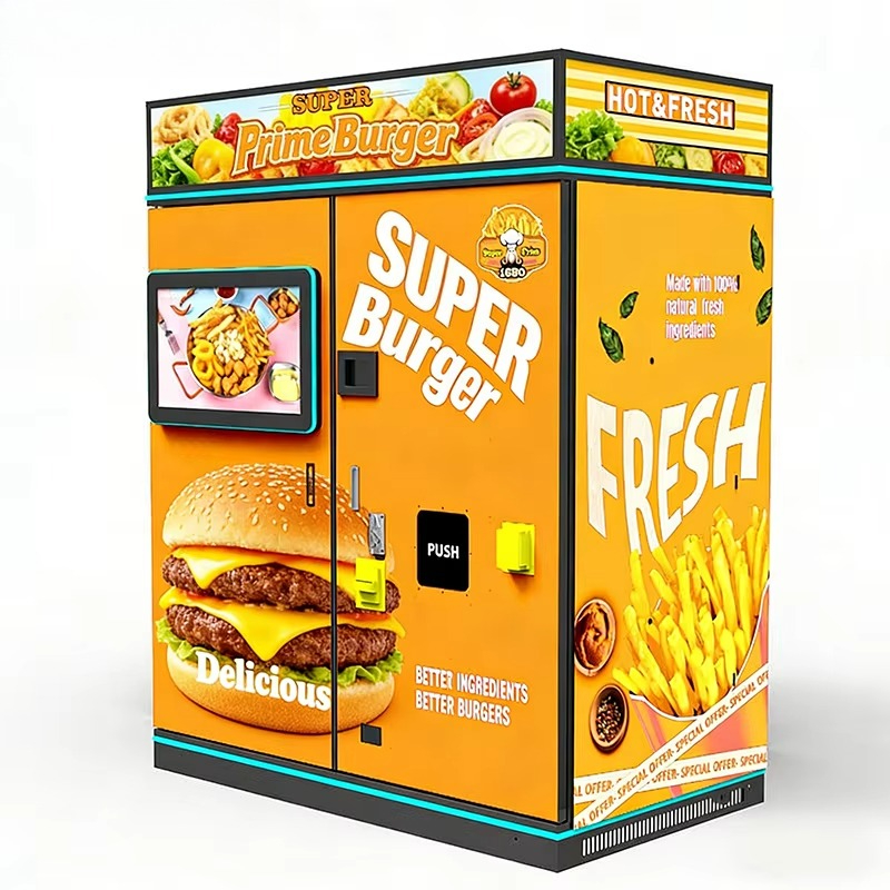 カスタマイズ可能なファストフード自動販売機、電子レンジ、SD - Food With Snacks のレビューと価格