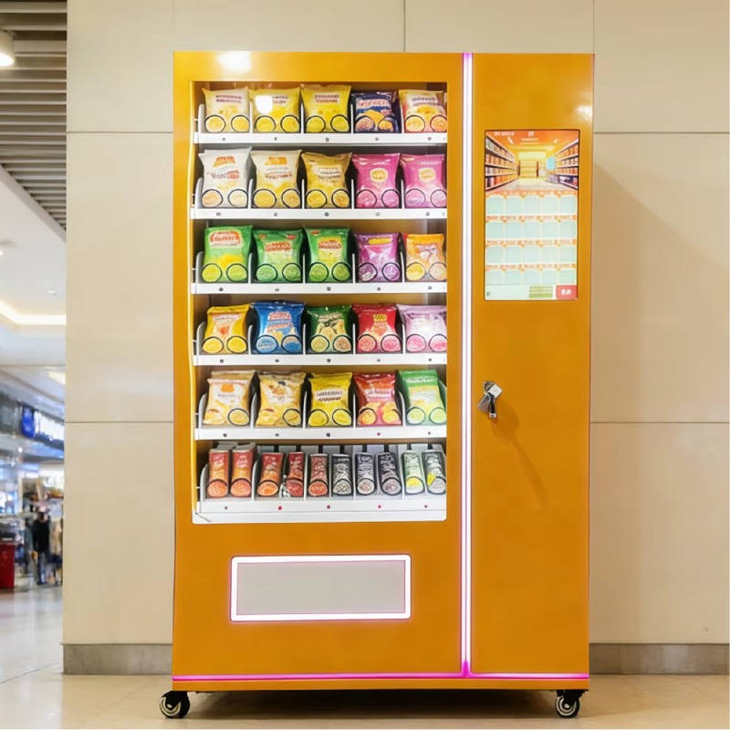 自動販売機、業務用飲料販売機、スマートフードセルフサービス機 - Food With Snacks のレビューと価格