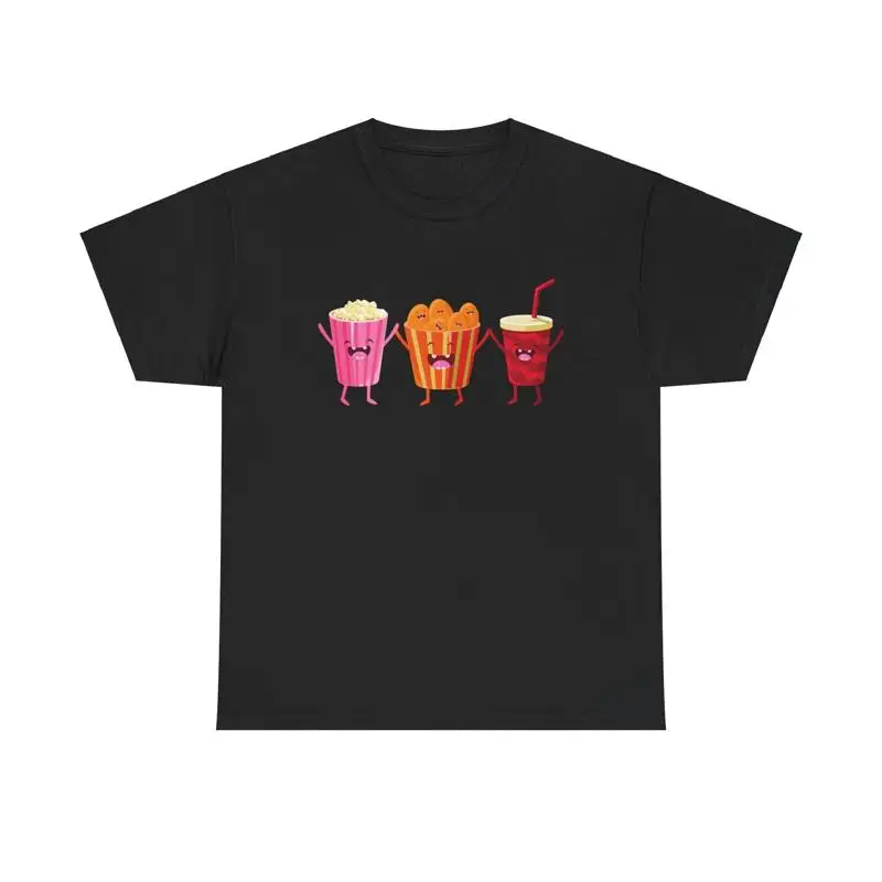 スナックスクワッドTシャツ、食通、ポップコーンチキン、ドリン - Foody Snacks のレビューと価格