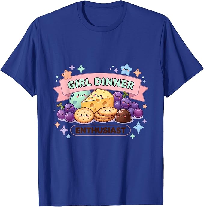 私はまさに女の子です 食事愛好家のデザインTシャツ Y2kガ - Foody Snacks のレビューと価格