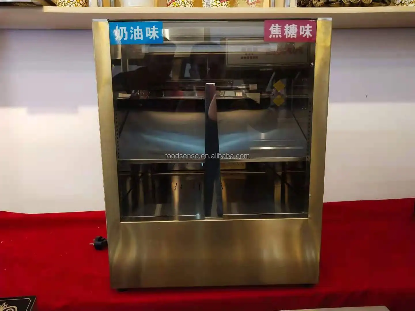 業務用ポップコーン保温キャビネット ステンレス製スナックフー - Food With Snacks のレビューと価格